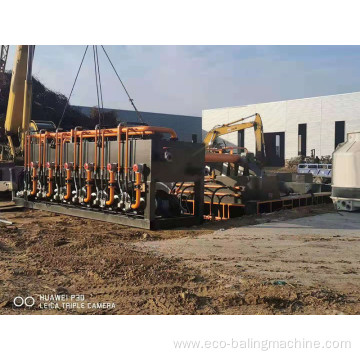 Ferrous and Non-Ferrous Steel Scrap Metal Baling Machine